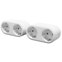 Tesla - TSL-SPL-2PLGD - Smart Plug Dual 2x Bundle