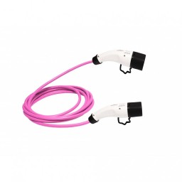 ZENCAR - ECHZC1PH8_16T1-2M - Nabíječka Electro CAR Zencar kabel 16A 1fázový 8m Typ1-Typ2 purpurový