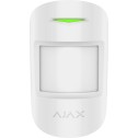 Ajax MotionProtect Plus White - Wireless motion detector with microwave sensor