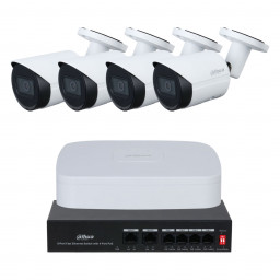 Dahua Technology KIT BASIC 2МP CCTV 4CH Bullet