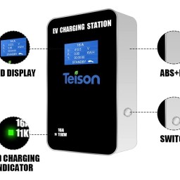 TEISON - B3pH5_16T2 - Wallbox 16A 11kW 3fázový 5m Typ2